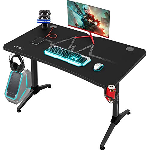 KaiMeng 44 inch PC Computer Bureau Moderne Volwassen Thuis Kantoor Gaming Tafel Bureau Student Workstation Y-vormige