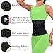 Imagen de PQWEUU Corsés Fajas Reductoras Moldeadora Corset Reductor Adelgazante Mujer y Hombre Entrenador de Cintura Postparto Cinturón Transpirable Faja Trimmer Waist Trainer (Negro