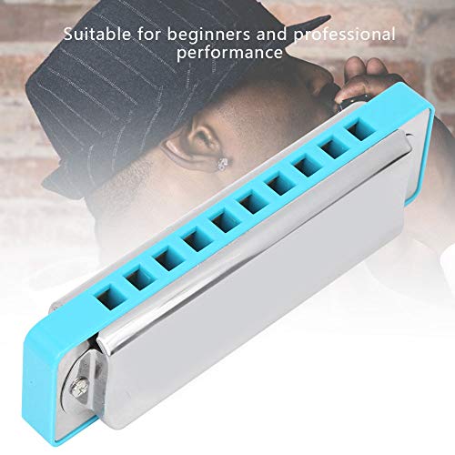 Harmonica en forme de clé de Mi bémol à 10 trous avec peigne en résine ABS pour performance professionnelle, débutants… - Les Beatles, Paul McCartney, John Lennon, RIngo Starr, George Harrison Harmonica en forme de clé de Mi bémol à 10 trous avec peigne en résine ABS pour performance professionnelle, débutants… – Image 5