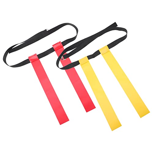 BESPORTBLE Adjustable Football Belt Flags Rugby Belt Flag Sports Football Prop Boys and Girls