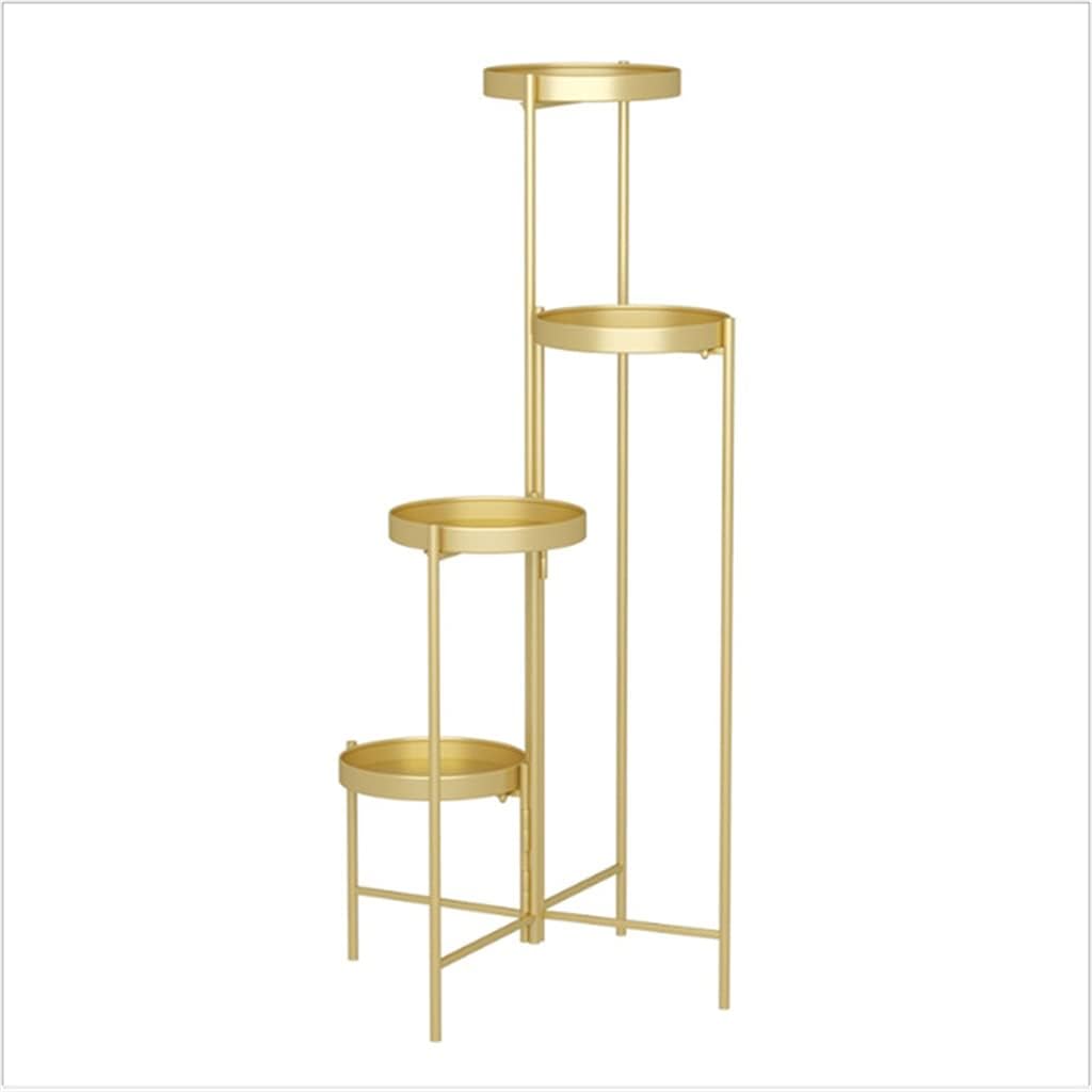 4 Tiers Flower Holders Plant Rack Display Shelf Floor Protection Flower Pot Stand Indoor Outdoor