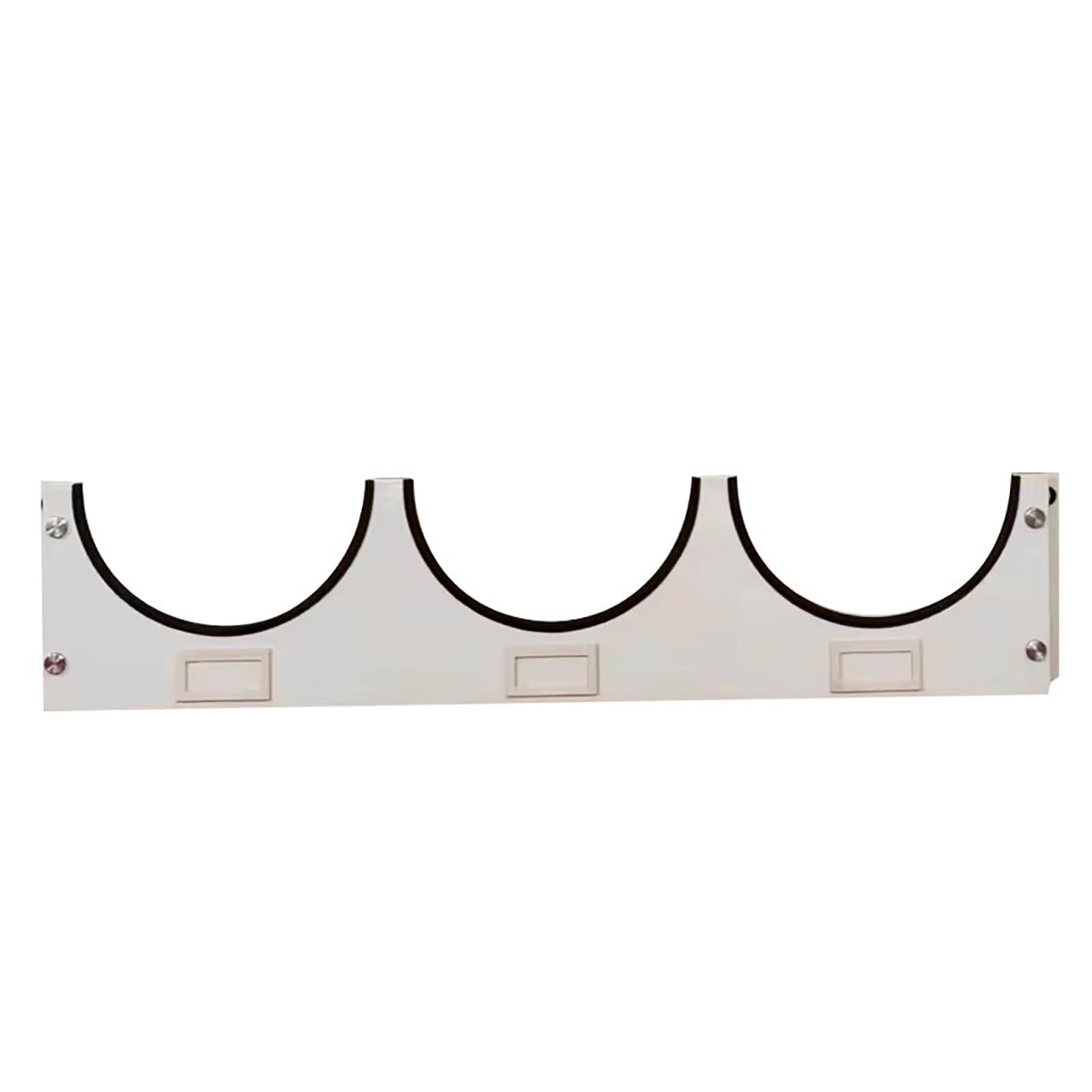 Casco Obra Soporte para Casco de Seguridad Montado en La Pared para Colocar Cascos de Seguridad, Soporte Organizador para Cascos de Seguridad para Trabajadores de La Construcción(Hold 3 Hats)