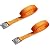 Lashing Straps 1 in x 12 ft 330LB Working Load - 2 pieces, Great for securing load for boat, kayak, lumber, appliance and more