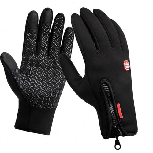 Image of Handcuffs Unisex Gloves Synthetic Biking Cycling Water Resistant Outdoor Athletic Touch Screen Friendly Mittens Gloves