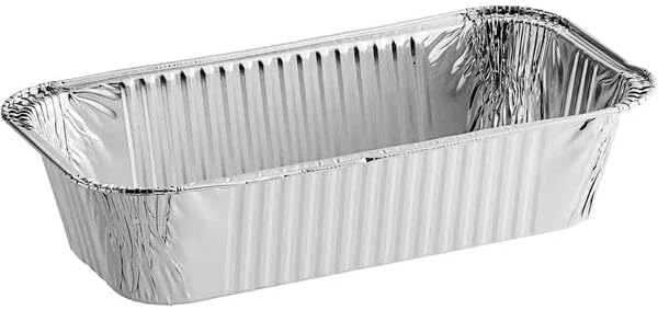 Miniatura 2 de Pan desechable de aluminio de 5 libras con tapa (100)
