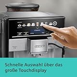 Siemens EQ.6 plus s700 Kaffeevollautomat TE657503DE, automatische Reinigung, Direktwahl, zwei Tassen gleichzeitig, 1.500 Watt, edelstahl - 3