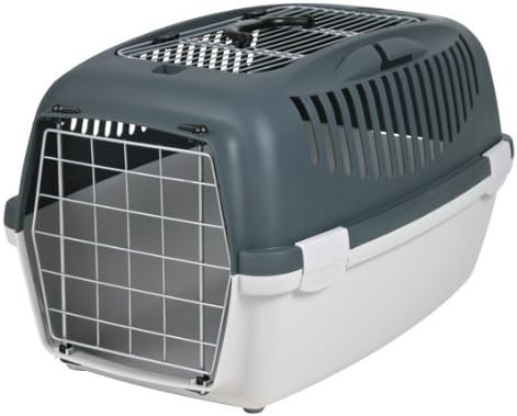 TRIXIECapri III Open Top Transport Box, 40 × 38 × 61 cm, 2.5 Kg, Light Grey/Grey