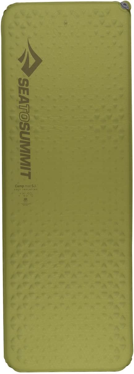 Sea to Summit Camp Self-Inflating Foam Sleeping Mat for Camping and Backpacking, Tapered - Regular (72 x 20 x 1.5 inches)