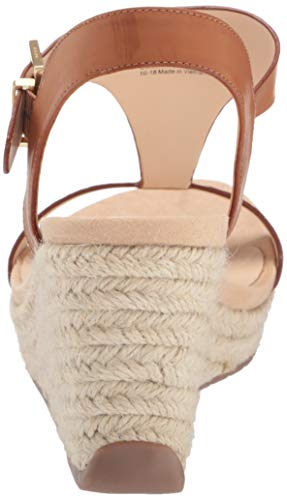 Kenneth Cole Reaction Women's T-Strap Wedge Sandal, Tan, 8 M Us #TOP2