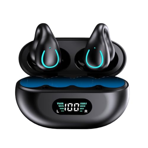 Wadukud Fone de Ouvido Condução Ossea Bluetooth 5.3