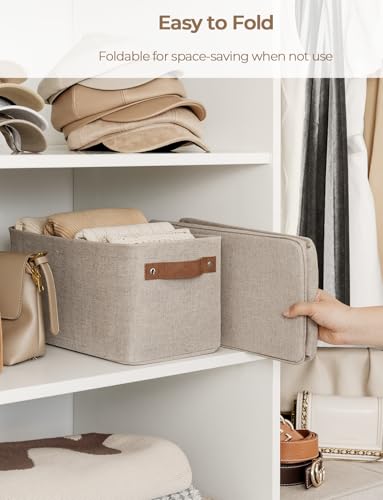 Boîtes de rangement étroites 38x20x18.5 cm pour optimiser l'armoire
