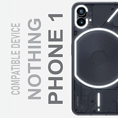 Image of HD Tempered Glass Screen Protector Compatible For Nothing Phone 1 5G With Edge To Edge Coverage And Easy Installation Kit