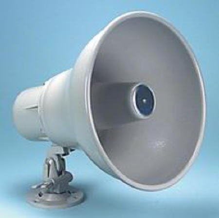 Weatherproof Horn With Headphones