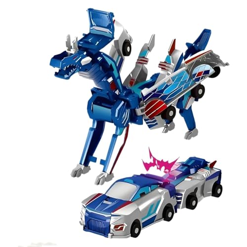 Coche Dinosaurio Transformable por Colisión, 2 coches magnéticos que se transforman en dinosaurios, juguete robot dino, juguetes para niños y niños, regalo de cumpleaños o fiesta para niños (C) Coche Dinosaurio Transformable por Colisión, 2 coches magnéticos que se transforman en dinosaurios, juguete robot dino, juguetes para niños y niños, regalo de cumpleaños o fiesta para niños (C)