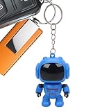 DESIGN MOBILE JOINTE DIVERTENTE: Include articolazioni completamente articolate che consentono alle braccia e alle gambe del robot di essere posati in varie posizioni divertenti, aggiungendo un elemento interattivo divertente e unico alla tua o alla decorazione della tua borsa: