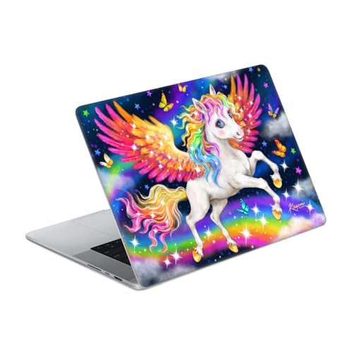 Vinyle autocollant MacBook Pro 16" A2485 Kayomi Harai motif féerique Pégase haute résolution