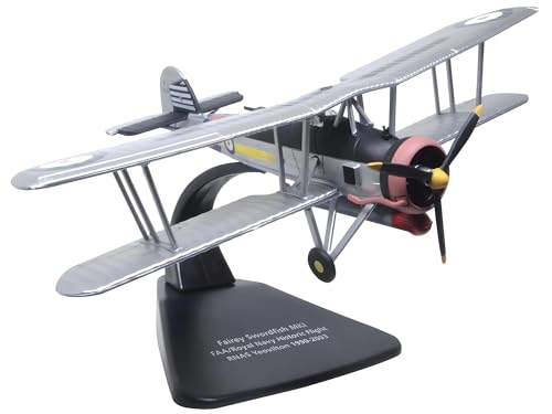 Fairey Swordfish FAA miniatura de avión militar histórico para decoración de despachos y salones