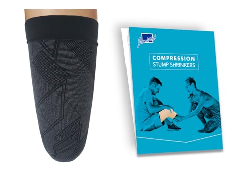 JianiMed Prosthetic Stump Shrinkersâ€“Above Knee, 35cm, Compression, 20-30, Amputee Socks, Trendy, Taiwan Excellence L