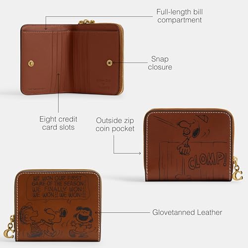 Coach Women's Essential Billfold Wallet, B4/Hazelnut3