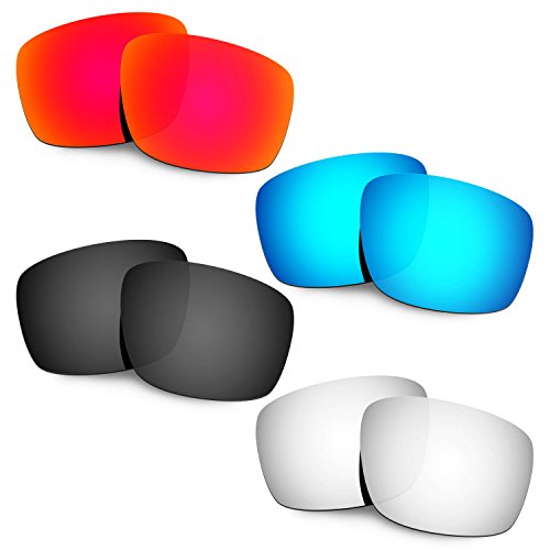 Lentilles pour Oakley Mainlink anti-rayures, 4 paires de rechange pour réparer vos verres usés