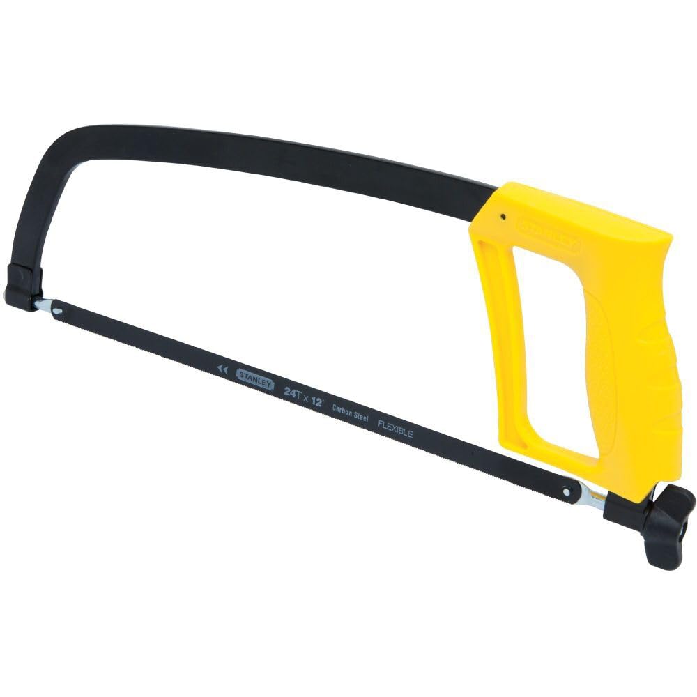 STANLEY Hand Saw, High Tension Hacksaw, 12-Inch (STHT20138