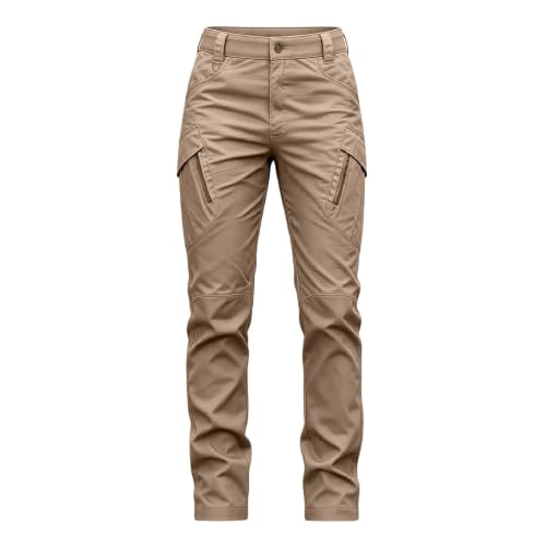 Women Cargo Pants Water Resistant Stretchy Outdoor Training Tactical Pants - image 6