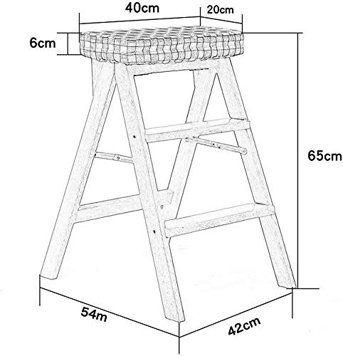 Silla de escalera plegable multifuncional para solucionar problemas de altura 3