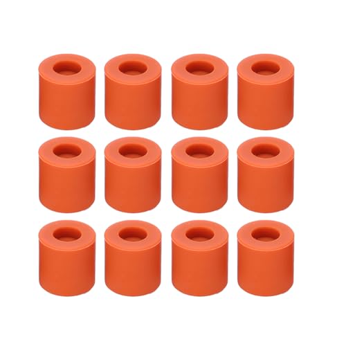 Silicone Leveling Columns For 3D Printer 16mm High Temperature Resistant Shock Absorbing Bed Mount Spacers 12 Pcs Set Fo