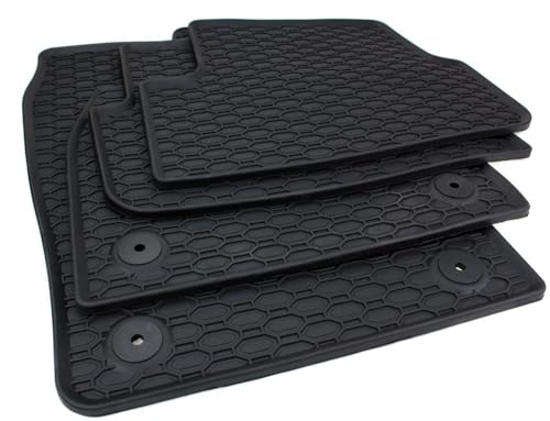 kfz-premiumteile24 Gummimatten Kompatibel mit A1 + S1 Sportback (GB) + A1 Citycarver ab 2018 Polo...