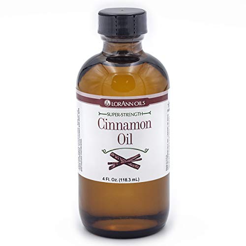 edible cinnamon oil - LorAnn Cinnamon Oil SS Flavor, 4 ounce bottle