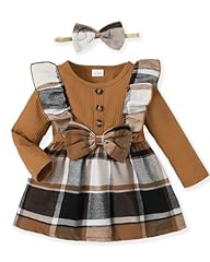 Plaid Brown Dress