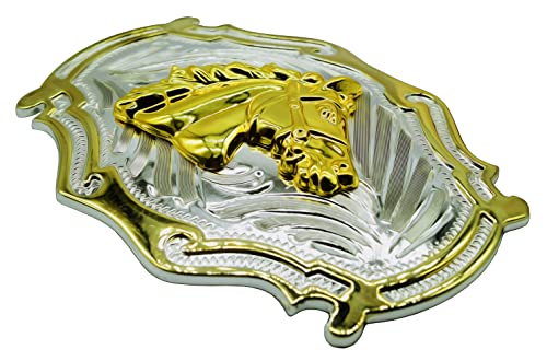 Image of Moranse Cross Cowboy Kneeling Prayer Horse Zinc Alloy Belt Buckles