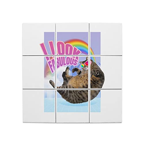 Carreaux céramique chat au style illustration rétro pour une décoration pleine d'humour