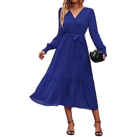 OUSIMEN Women's 2024 Boho Wrap Dress Cover