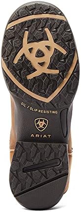 Ariat Womens Anthem Round Toe Shortie Waterproof Western Boot Glazed Brown 7.5 | Image 4