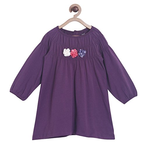 Image of MINI Klub Baby Girl's Purple Dress /Pinny