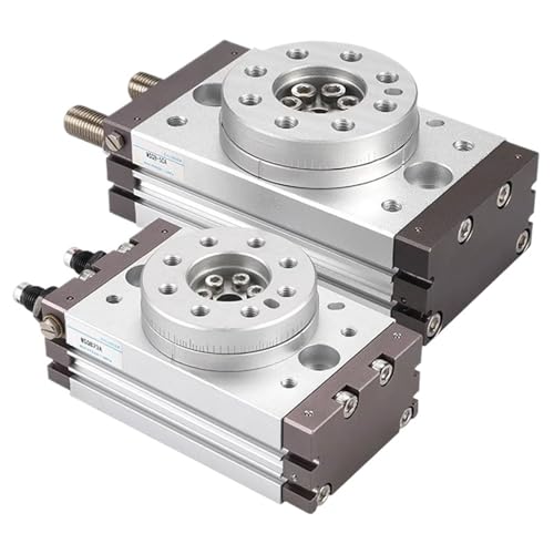 Cylindre pneumatique MSQB 0-190° à oscillation réglable pour un positionnement angulaire parfait