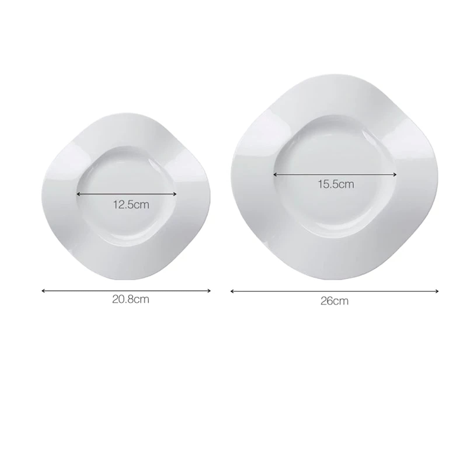 Ceramiczny Talerz Obiadowy, Naczynie Do Serwowania, Talerz Obiadowy, Zastawa Stołowa Na Deser, Makaron, Owoce, Uchwyt Na Dip Do Makaronu