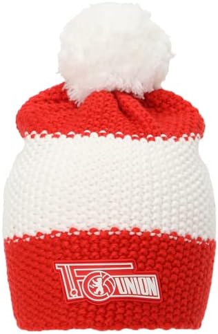 1. FC Union Berlin Bommelmütze Strickbommelmütze Wintermütze ...