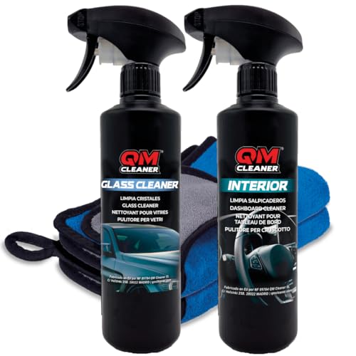 QM Cleaner Kit Limpieza Interior Vehículo