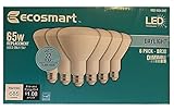 EcoSmart 65W Equivalent Day Light BR30 Dimmable LED Light Bulb (6-Pack)