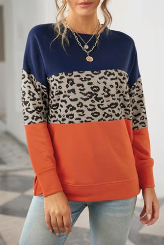 Image of NEYOUQE Womens Long Sleeve Color Block Pullover /Cardigan Sweaters Striped Tops Casual Hoodies Sweatshirts Jackets