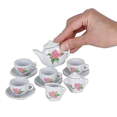 Rhode Island Novelty TY-TEA13 13 Pc Ceramic Tea Set thumb #1