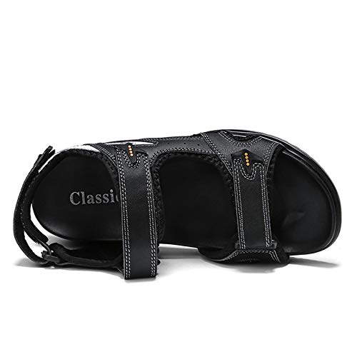 Gospt Men's Beach Swim Pool Sandals Summer Adjustable Strap Waterproof Fisherman Sandal2