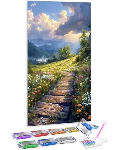 Diamond Painting 5D kit completo de manualidades para adultos con diseño de cuadros de 70x40 cm