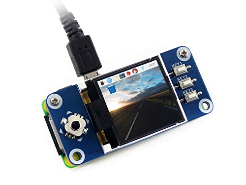 1x joystick (5-position), 3x pushbuttons, handy and useful