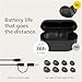 Jabra Elite 10 Gen 2 Wireless Earbuds with Dolby Atmos Spatial Sound - Advanced Noise Cancelling, All Day Comfort for Work and Fitness, in-Ear Bluetooth Headphones with Smart Case - Gloss Black
