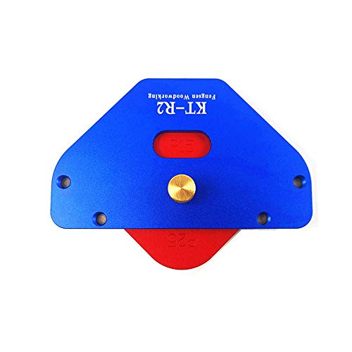 Wood Panel Radius Quick Round Arc Positioning Template Aluminum Alloy Woodworking Tool Suitble for Carpenter,Convenient and Practical - Image 3