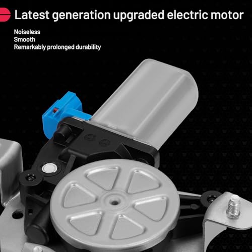 Image of BDFHYK 748-584 Power Window Regulator with Motor Rear Left Compatible with Mitsubishi Galant 2004-2012