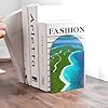 an Island in the Ocean Wooden bookends are Non-Slip and Suitable for Book Storage and Organization. #5